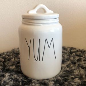 Rae Dunn baby yum canister
